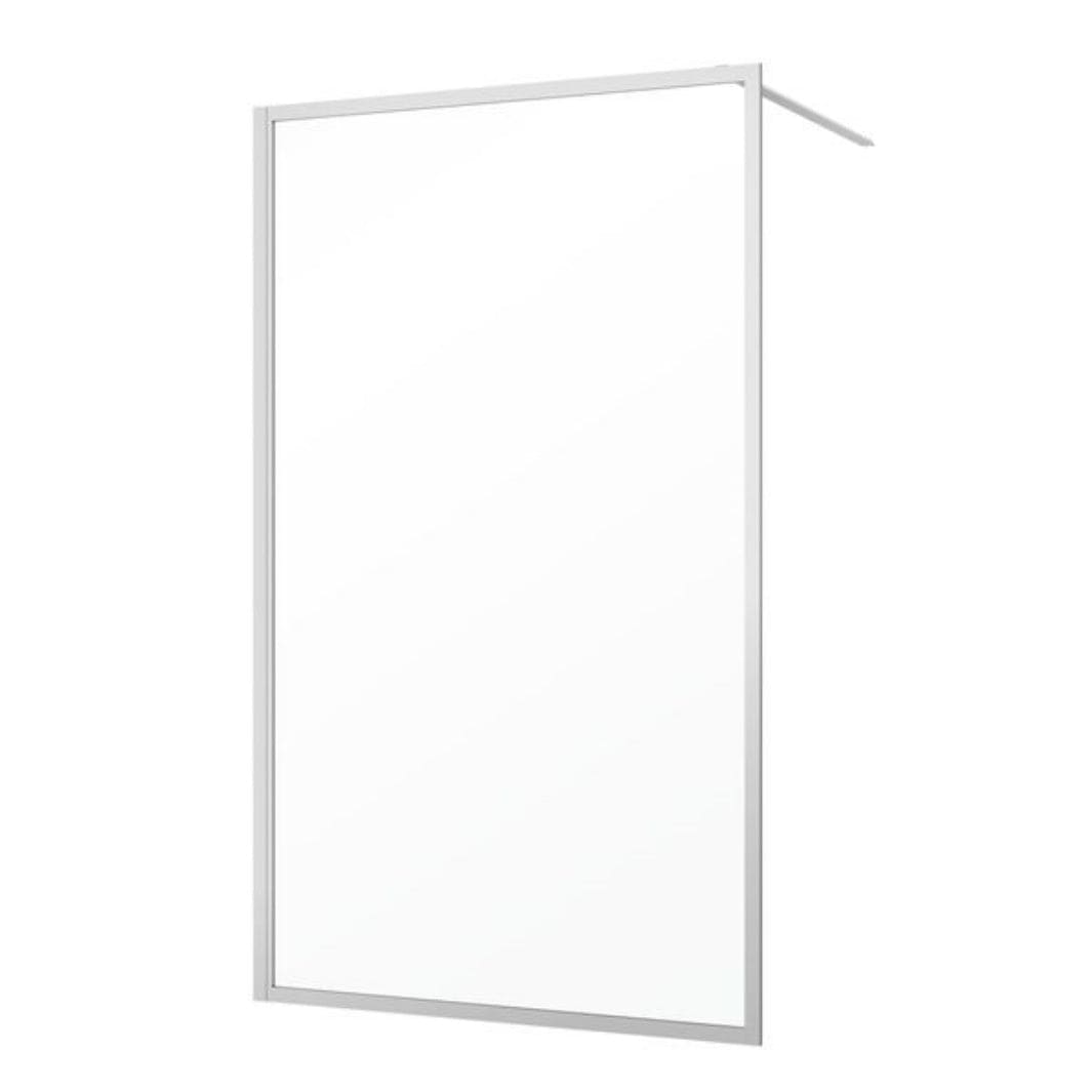 Sealskin Contour Dusjvegg A3 Walk-In H200cm Matt aluminium / 90cm / Klart glass Sealskin Dusjvegg CO-CDA30886325100