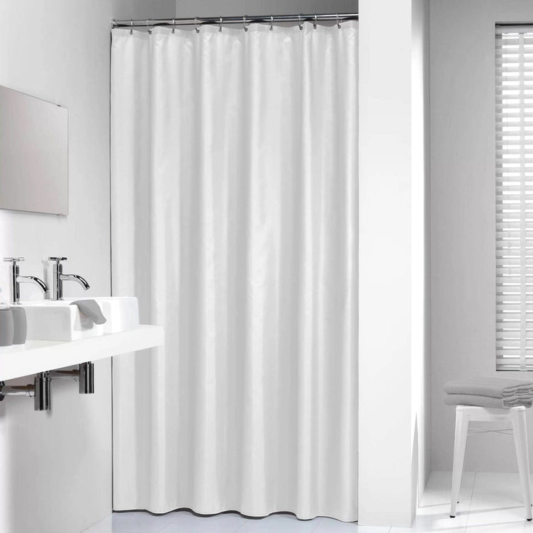 Sealskin Madeira dusjforheng i Tekstil 120x200 hvit