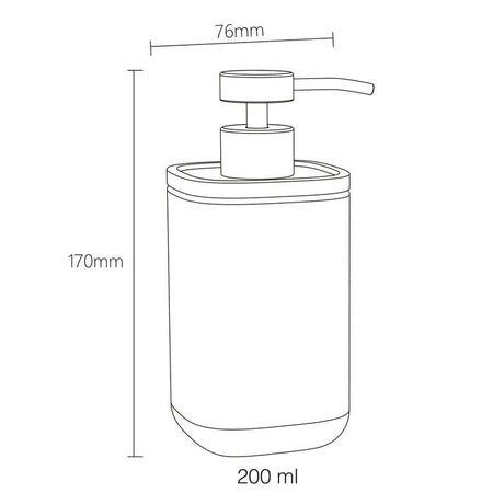 Sealskin Mind Såpedispenser 200ml frittstående