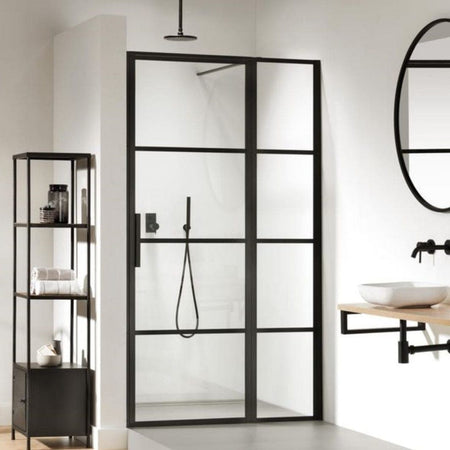 Sealskin Soho Dusjdør med sidefelt B100-120cm