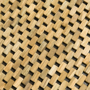 Sealskin Woodblock badematte teak