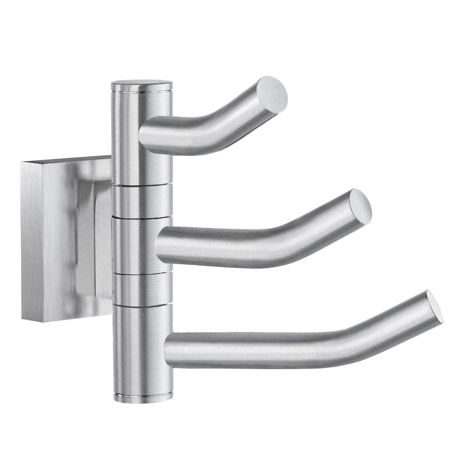 Smedbo 327 Svingbar Trippelkrok House Matt krom Smedbo Håndkleholder SM-RS327
