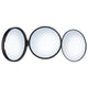 Smedbo 623 reisespeil 3 speilsider- Normal/5x/12x Svart matt Smedbo Sminkespeil SM-FB623