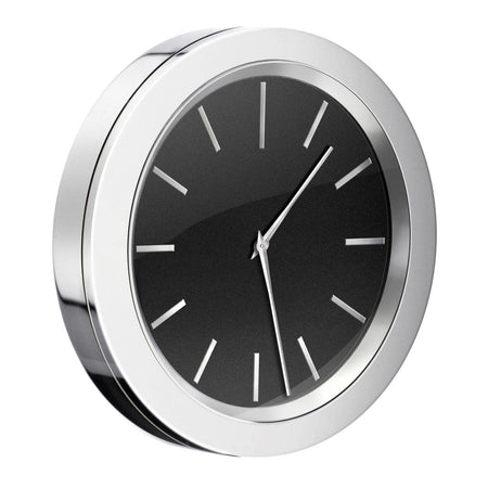 Smedbo YK380 Klokke Krom/Svart Time