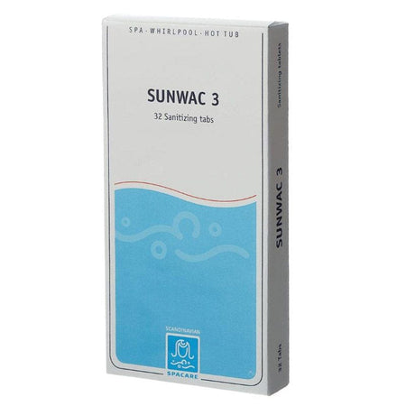 SpaCare SunWac 3 klortabletter 32/160stk