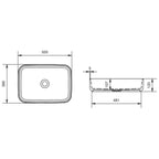 Svedbergs Myre Firkantet Bolleservant B50xD36cm