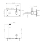 Tapwell ARM006 Servantbatteri Innbygging