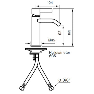 Tapwell ARM071 Servantbatteri
