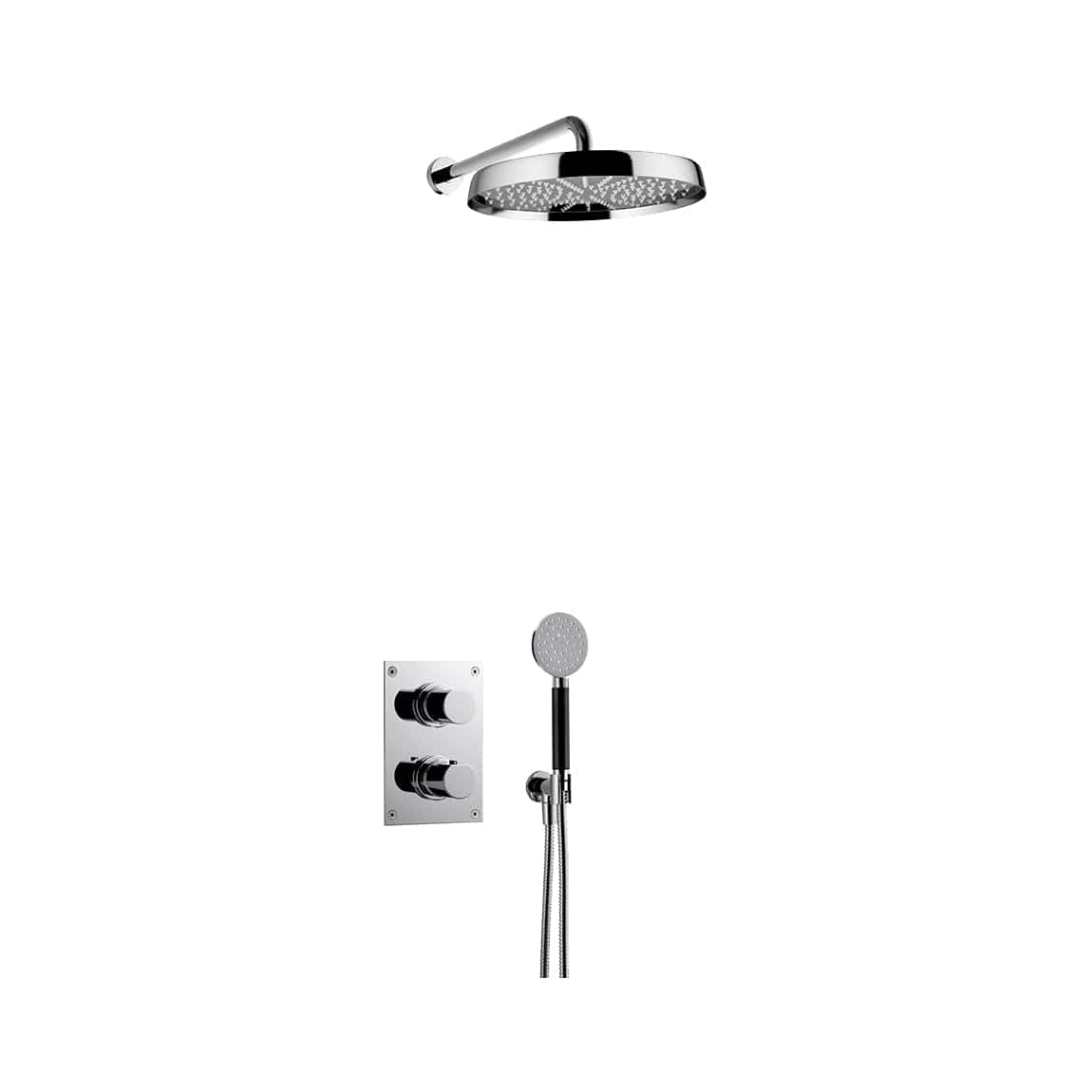 Tapwell ARM7268 ED2 Takdusj Innbygging Krom Tapwell Blandebatteri innbygging TA-9426728