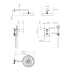 Tapwell ARM7268 ED2 Takdusj Innbygging