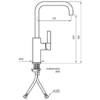 Tapwell ARM980 Kjøkkenarmatur