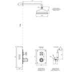 Tapwell Classic BOX0268 ED2 Takdusj Innbygging