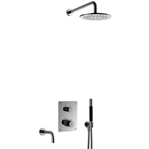 Tapwell BOX7368 ED2 Takdusj Innbygging med badekartut