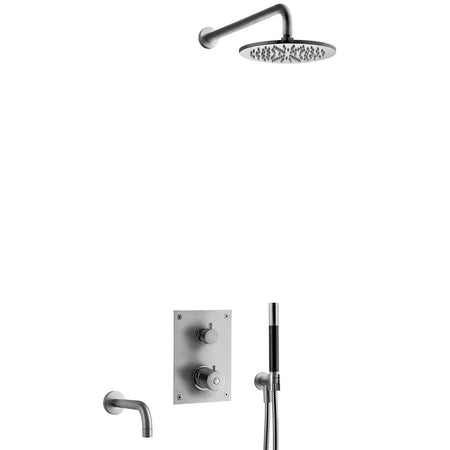 Tapwell BOX7368 ED2 Takdusj Innbygging med badekartut