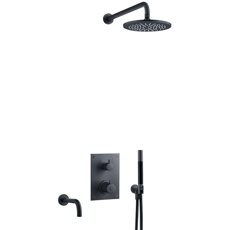 Tapwell BOX7368 ED2 Takdusj Innbygging med badekartut