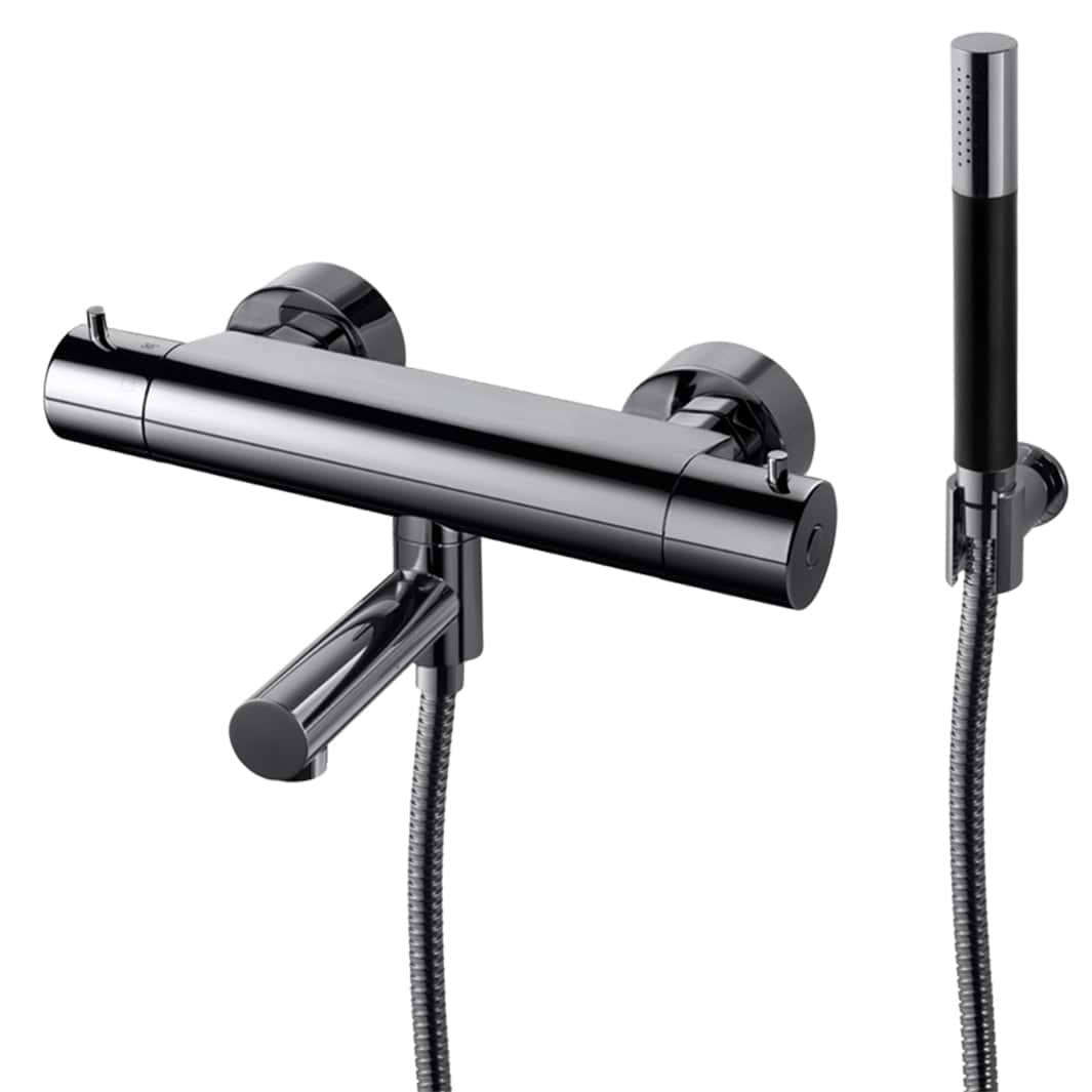Tapwell EVM026 Badekararmatur Black chrome Tapwell Badekararmatur TA-9419331