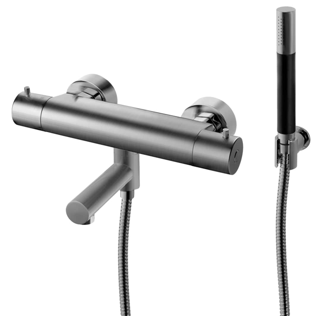 Tapwell EVM026 Badekararmatur Brushed black chrome Tapwell Badekararmatur TA-9423065