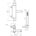 Tapwell EVM026 Badekararmatur