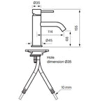 Tapwell EVM072 Servantbatteri