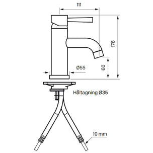 Tapwell EVO071 Servantbatteri