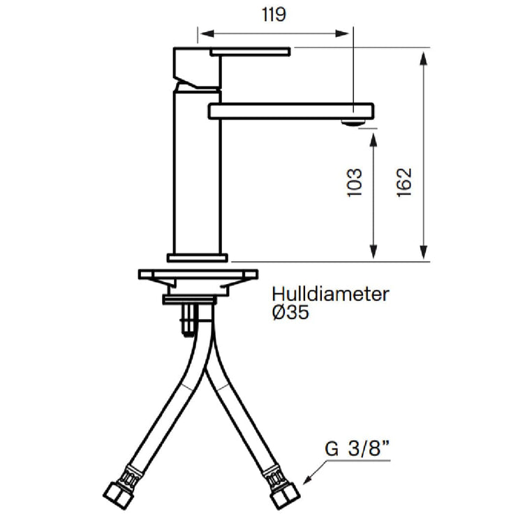 Tapwell LIN071 Servantbatteri
