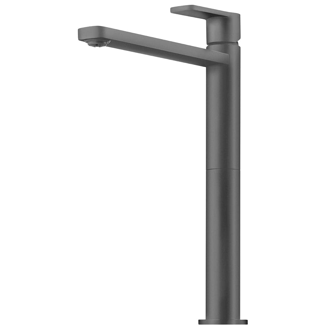 Tapwell LIN081 Høy Servantbatteri H312mm Svart matt Tapwell Servantbatteri TA-9424391