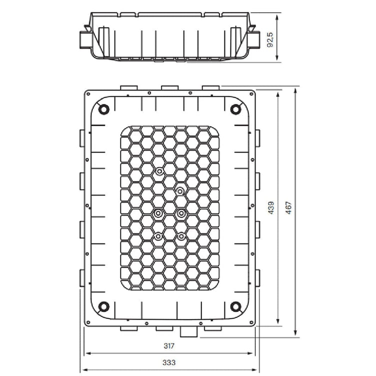 Tapwell T-Box 2.0 268 Innbyggingsboks