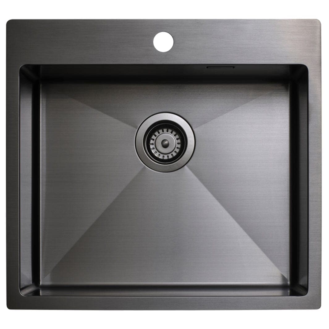 Tapwell TA5540 PVD Kjøkkenvask B55xD51cm Black chrome Tapwell Kjøkkenvask TA-9422649