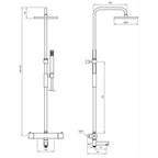 Tapwell TVM2200 Takdusj for Badekar