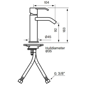 Tapwell VIC071 Servantbatteri