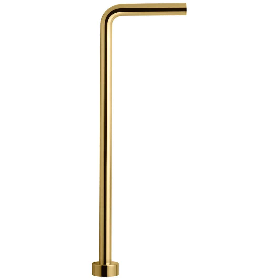 Tapwell XA21 Gulvrør for vannlås Ø32mm Honey gold Tapwell Vannlås TA-9421394