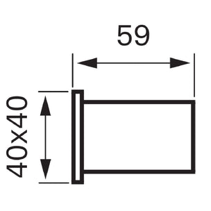 Tapwell XSUP030 Square Veggfeste
