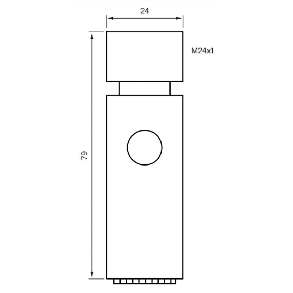Tapwell ZDOC098 CR Perlator med dusj Tapwell Dusjtilbehør TA-8242415