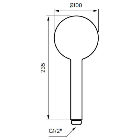 Tapwell ZDOC400 Orta CR Dusjhode