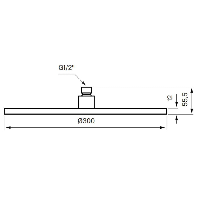 Tapwell ZSOF079 Taksil Ø300mm