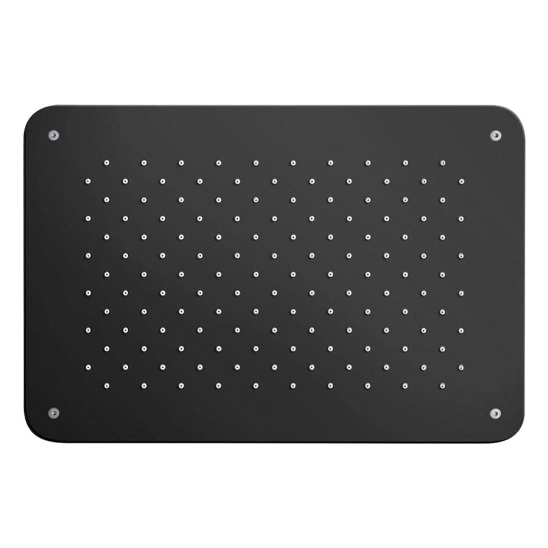 Tapwell ZSOF092 Taksil 370x250mm Svart matt Tapwell Dusjtilbehør TA-9422992