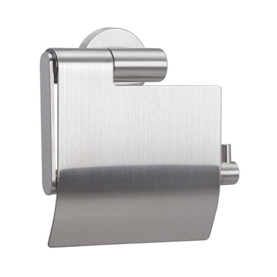 Tiger Boston toalettpapirholder med lokk Matt krom Tiger Toalettrullholder CO-T309132