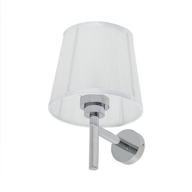 OUTLET: Tiger Castor lampe med skjerm Ø15cm krom 3000K