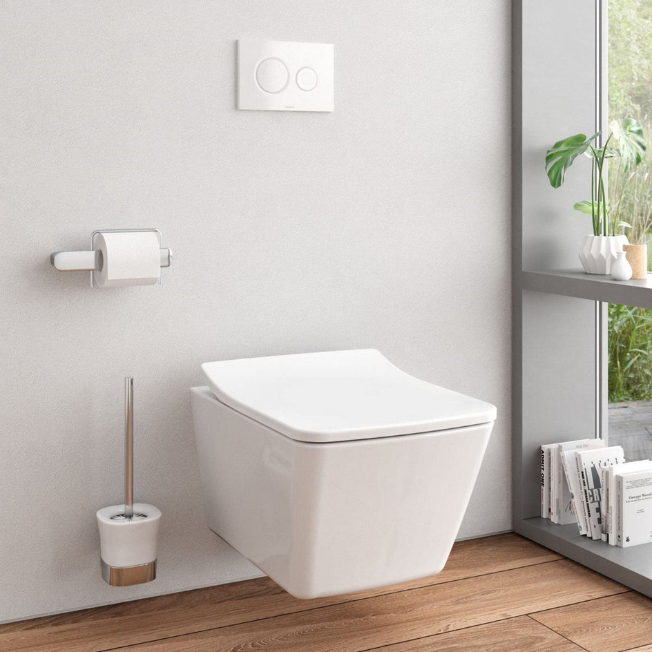 Toto SP Slim Toalettsete hvit - Soft-close Hvit Toto Toalettsete KO-VC160