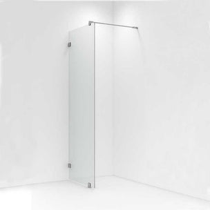 Vikingbad Emil Glassfelt H200cm inkl. støttestag, veggfeste og gulvfeste