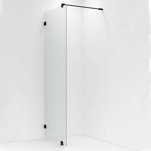 Vikingbad Emil Glassfelt H200cm inkl. støttestag, veggfeste og gulvfeste