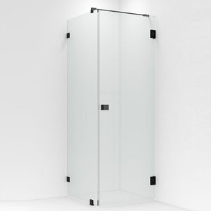 Vikingbad Emil Glassfelt H200cm inkl. støttestag, veggfeste og gulvfeste