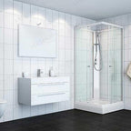 OUTLET: Vikingbad Kiev Dusjkabinett Rett H210cm