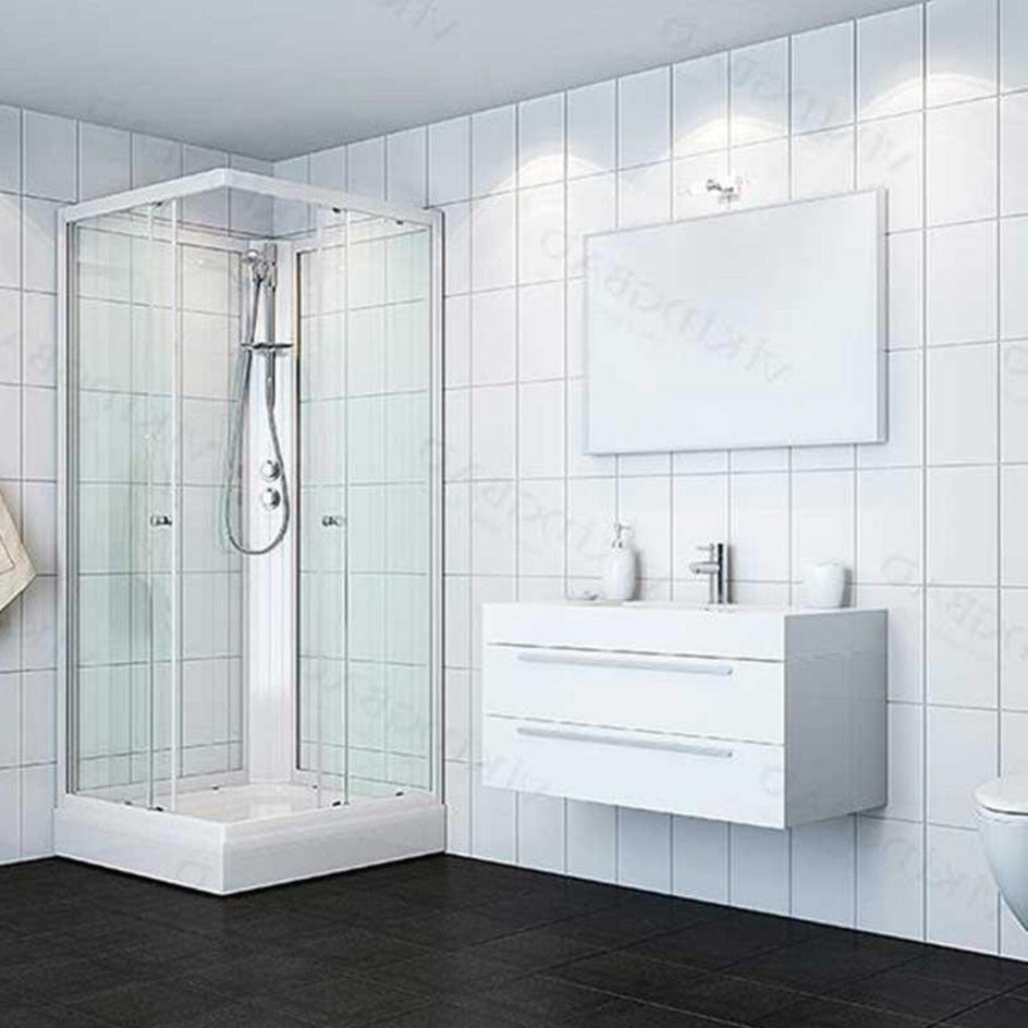 VikingBad Kiev Dusjkabinett Rett H210cm VikingBad Dusjkabinett