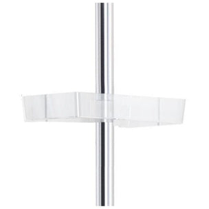 Vikingbad Sjampohylle Ø25mm til rainshower Klar PC inkl. klipsfeste