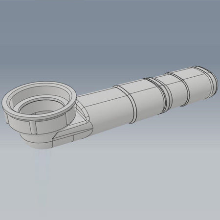 Vikingbad vannlås tilkobling benkeplate 1/4" for Preloc 420