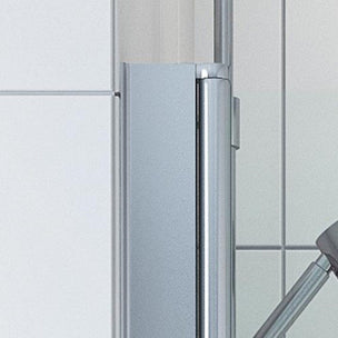 Vikingbad Veggprofil fast 70mm H195cm Utfellingsprofil for Dusjdører