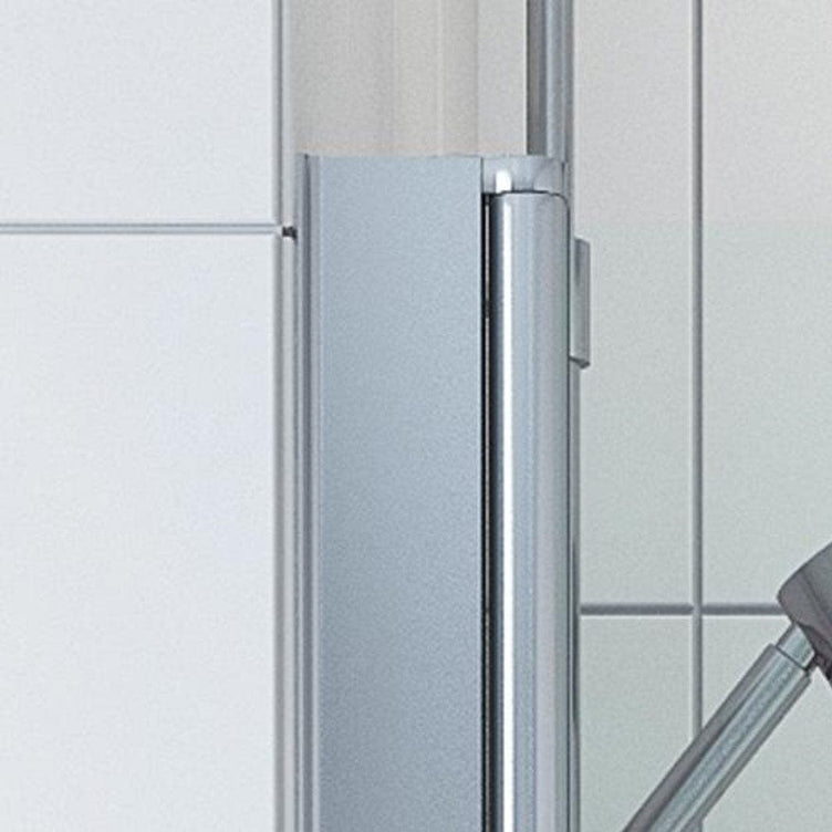 Vikingbad Veggprofil fast 95mm H195cm Utfellingsprofil for Dusjdører