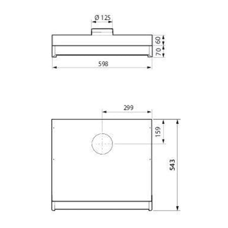 Villavent Monolit-B Volumhette 60cm